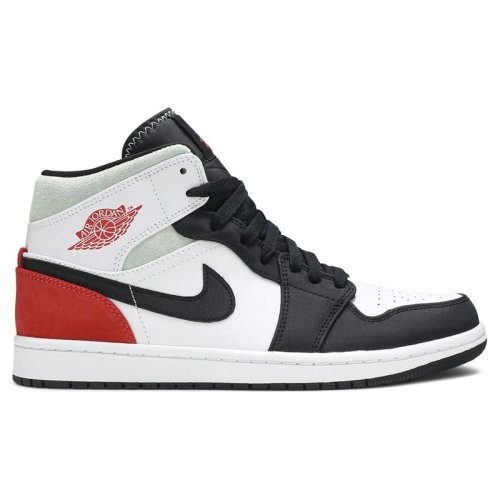 AIR JORDAN 1 MID SE RED BLACK TOE 852542 100,AIR JORDAN 1 MID,Air Jordan