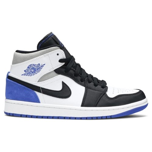 AIR JORDAN 1 MID SE ROYAL BLACK TOE 852542 102,AIR JORDAN 1 MID,Air Jordan