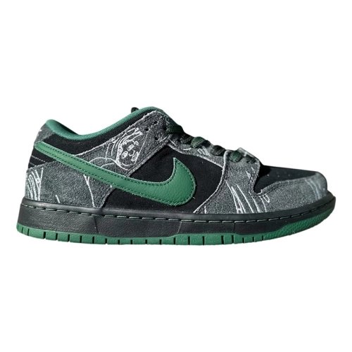 THERE Skateboards x Dunk Low SB Black Gorge Green,Dunk SB,NIKE SHOES Reps