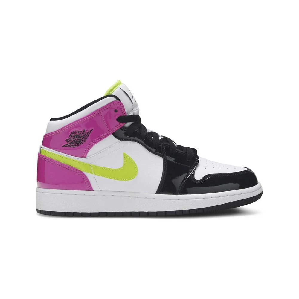 AIR JORDAN 1 MID SE GS CYBER ACTIVE FUCHSIA CZ9835 100,AIR JORDAN 1 MID,Air Jordan