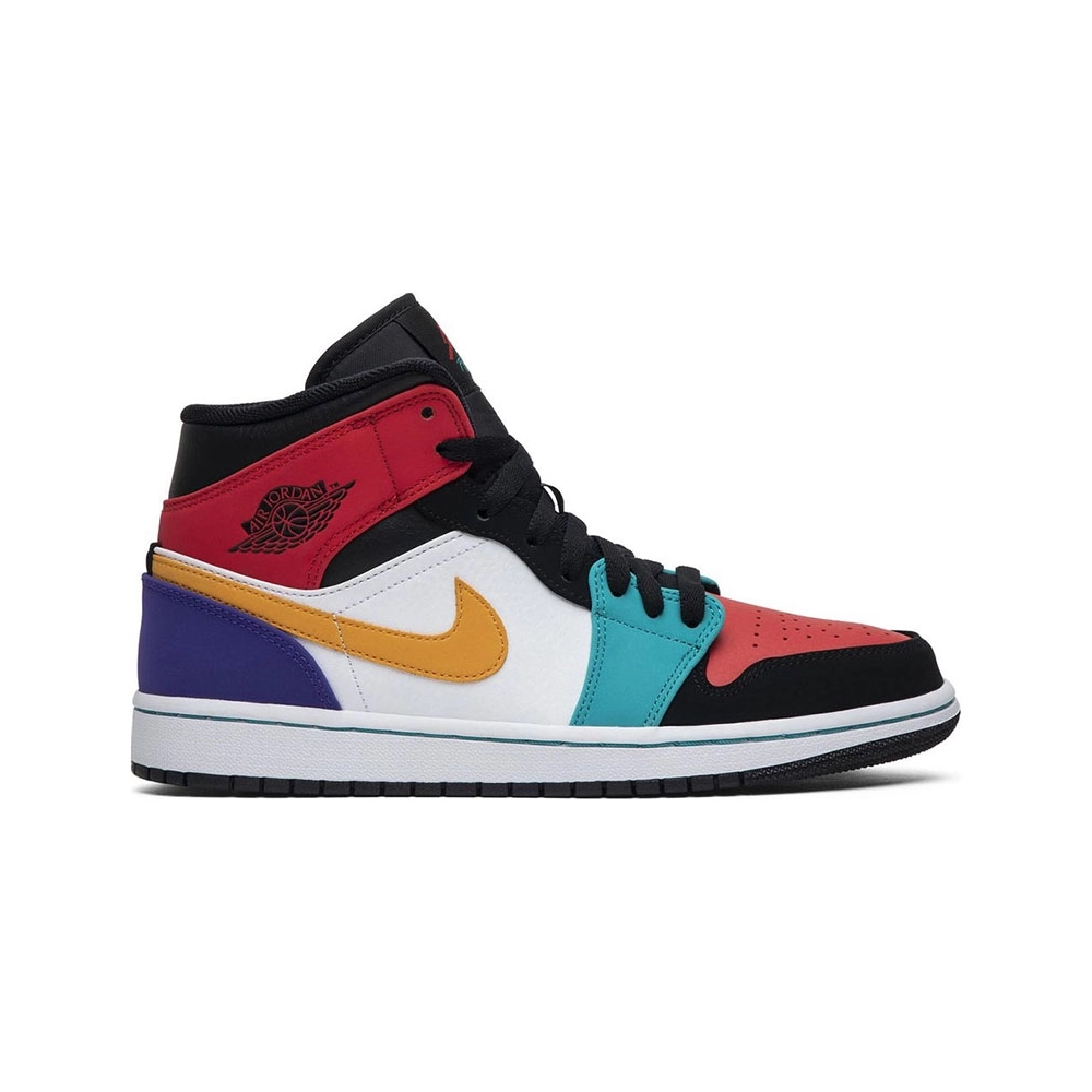 AIR JORDAN 1 MID MULTICOLOR 554724 125,AIR JORDAN 1 MID,Air Jordan