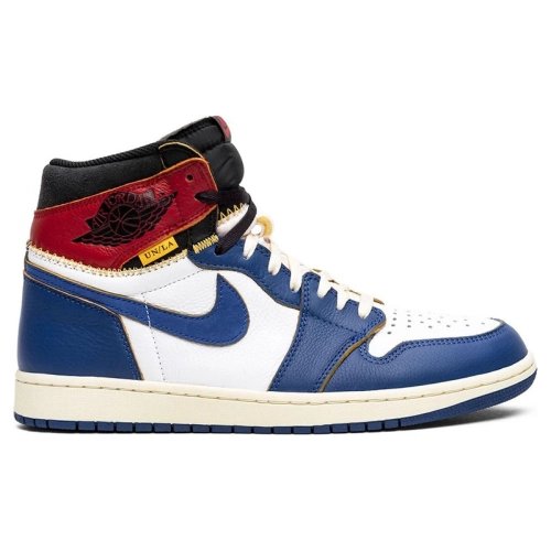 UNION LOS ANGELES BLUE TOE AIR JORDAN 1 RETRO HIGH BV1300 146,AIR JORDAN 1 HIGH,Air Jordan