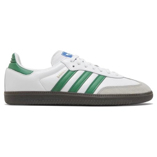 Adidas Samba OG Footwear White Green,ADIDAS SAMBA,ADIDAS