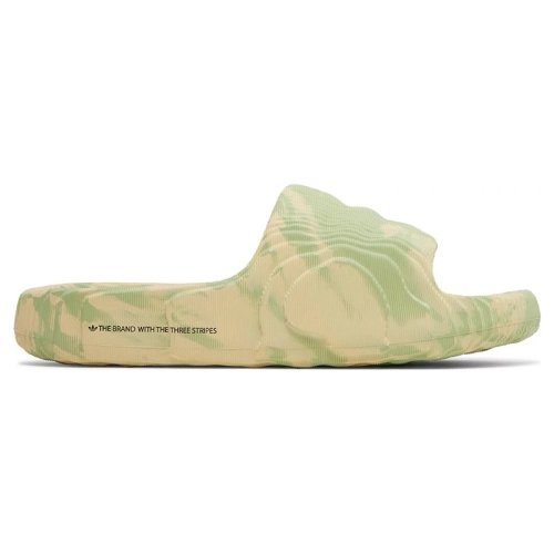 Adidas Adilette 22 Slides Magic Lime Desert Sand,ADIDAS ADILETTE 22,ADIDAS