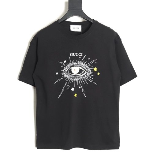 Reps Gucci 24SS Eye Short Sleeve T-Shirt TSK2,All order with free shipping Reps Gucci