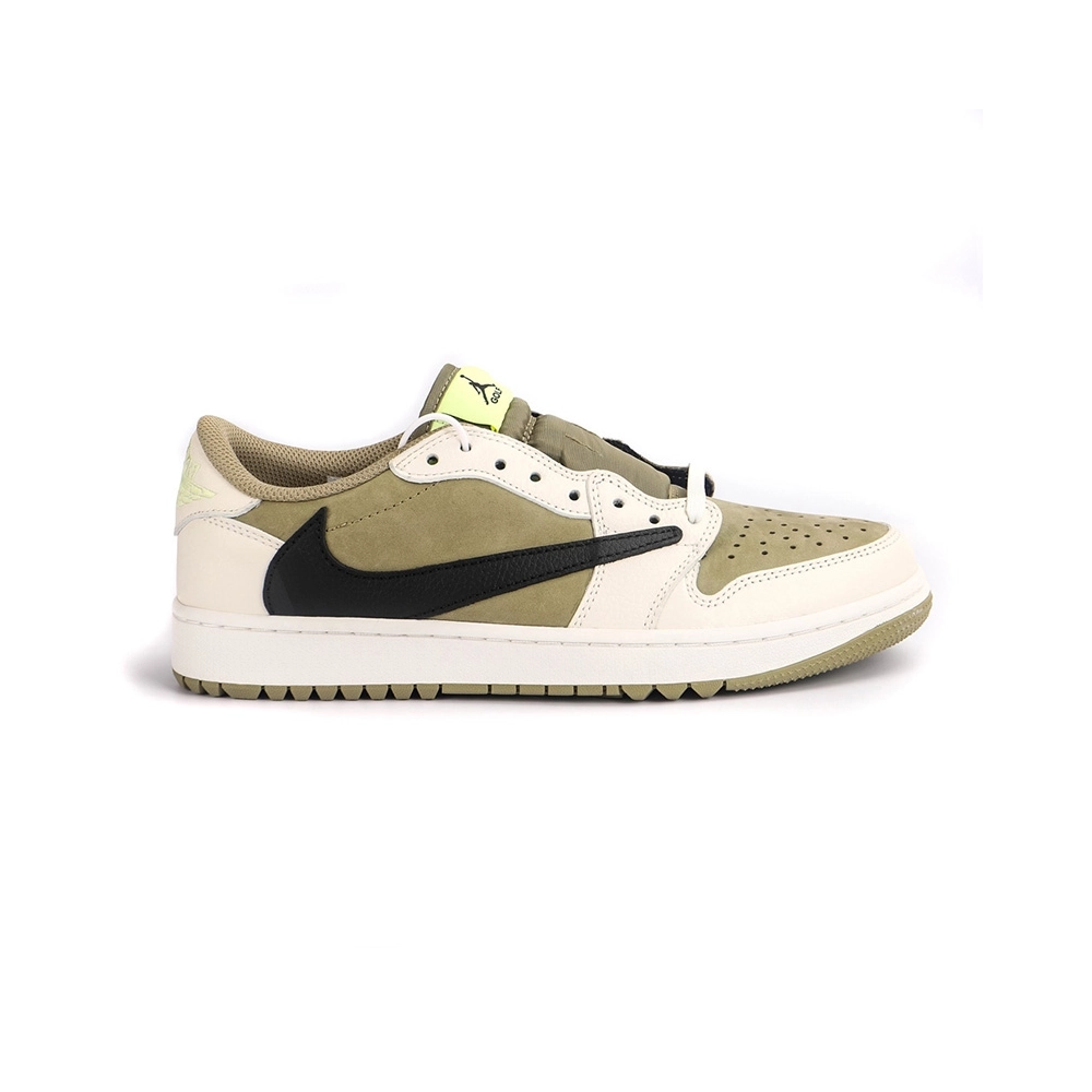 Jordan 1 Retro Low Golf Travis Scott Neutral Olive FZ3124 200,AIR JORDAN 1 LOW,Air Jordan