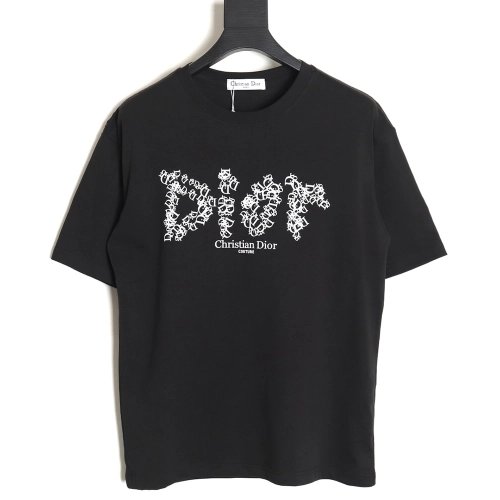 Dior 24SS monogram short-sleeved T-shirt,All order with free shipping Dior