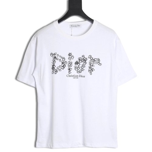 Dior 24SS monogram short-sleeved T-shirt,All order with free shipping Dior