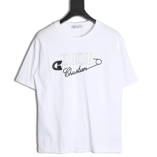 Dior 24SS safety pin short sleeve T-shirt,All order with free shipping Dior