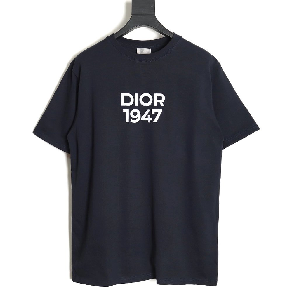 Dior 24SS 1947 embroidered T-shirt,All order with free shipping Dior