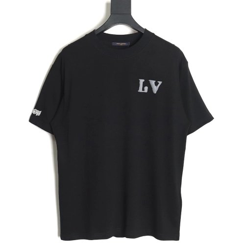 Reps Louis Vuitton 24ss new foam small logo short-sleeved T-shirt,All order with free shipping Reps Louis Vuitton