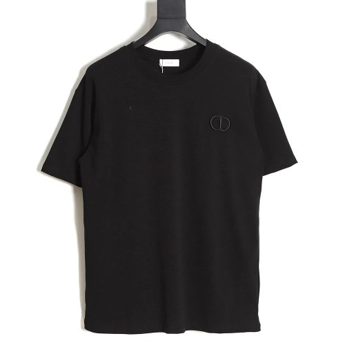 Dior chest CD letter embroidery short-sleeved T-shirt TSK1,All order with free shipping Dior