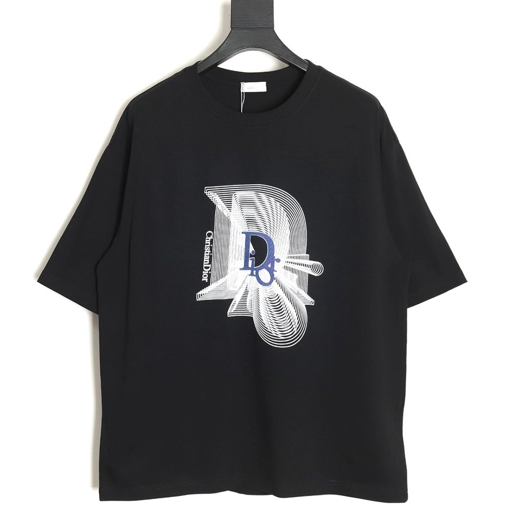 DIOR 24SS logo print couple short-sleeved T-shirt TSK1,All order with free shipping Dior