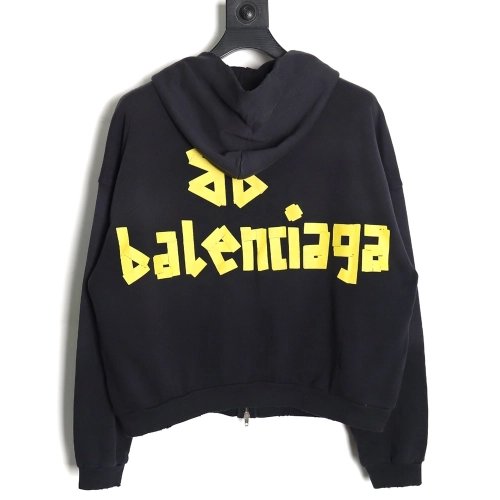 Balenciaga 24SS tape zipper jacket,Balenciaga Jacket,Jacket,APPAREL