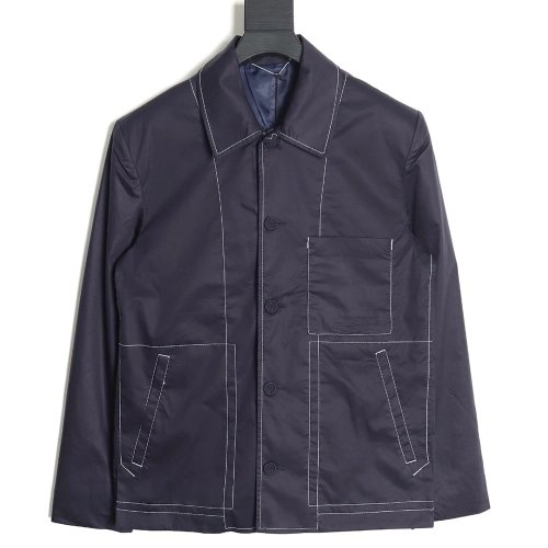 Dior CD24SS topstitched threepocket work jacket,Dior Jacket,Jacket,APPAREL