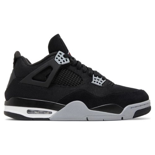 AIR JORDAN 4 RETRO BLACK CANVAS DH7138 006,AIR JORDAN 4,Air Jordan