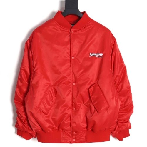 Balenciaga Balenciaga Embroidered Coke Flight Padded Jacket,Balenciaga Jacket,Jacket,APPAREL