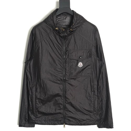 Moncler Pocket Light Rash Guard Hooded Jacket TSK1,Moncler Jacket,Jacket,APPAREL