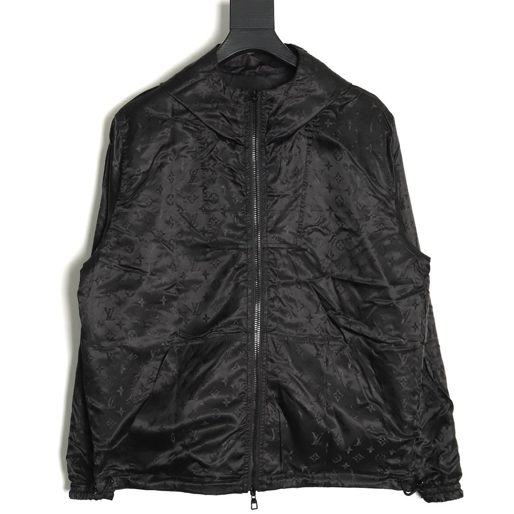 Louis Vuitton Doublesided Jacket with Jacquard Pattern TSK2,Louis Vuitton Jacket,Jacket,APPAREL