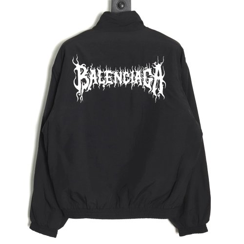 Balenciaga Dragon Year Sanskrit Embroidered Jacket,Balenciaga Jacket,Jacket,APPAREL