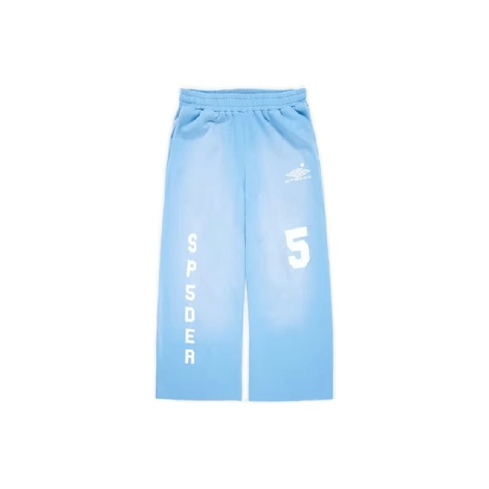 Sp5der Jumbo Sweatpant Vintage Blue,Sp5der Sweatpants,CASUAL PANTS,Clothing