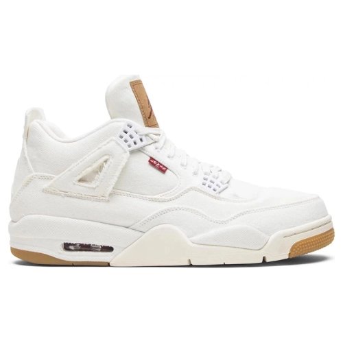 Levis x Air Jordan 4 Retro White Denim AO2571-100,AIR JORDAN 4,Air Jordan