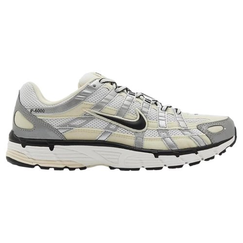 NIKE P6000 Coconut Milk Metallic Silver FV6603-100,NIKE P-6000,NIKE SHOES