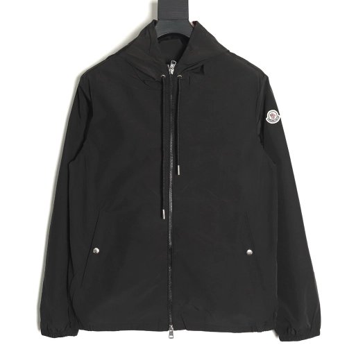 Moncler Web Hooded Windbreaker Jacket,Cheap Replica Reps Moncler