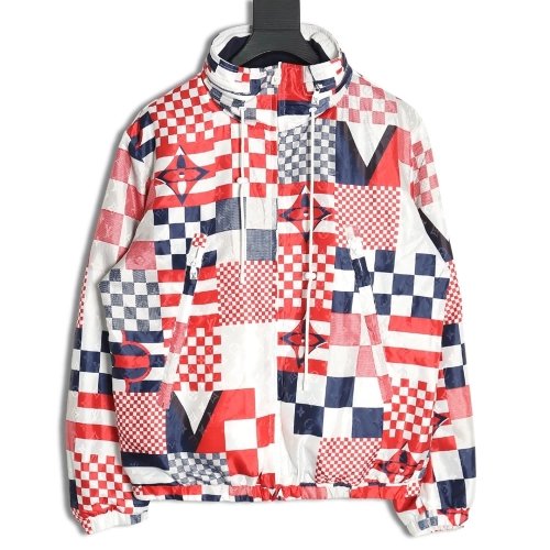 Louis Vuitton Reversible Long Sleeve Jacket,Cheap Replica Reps Louis Vuitton