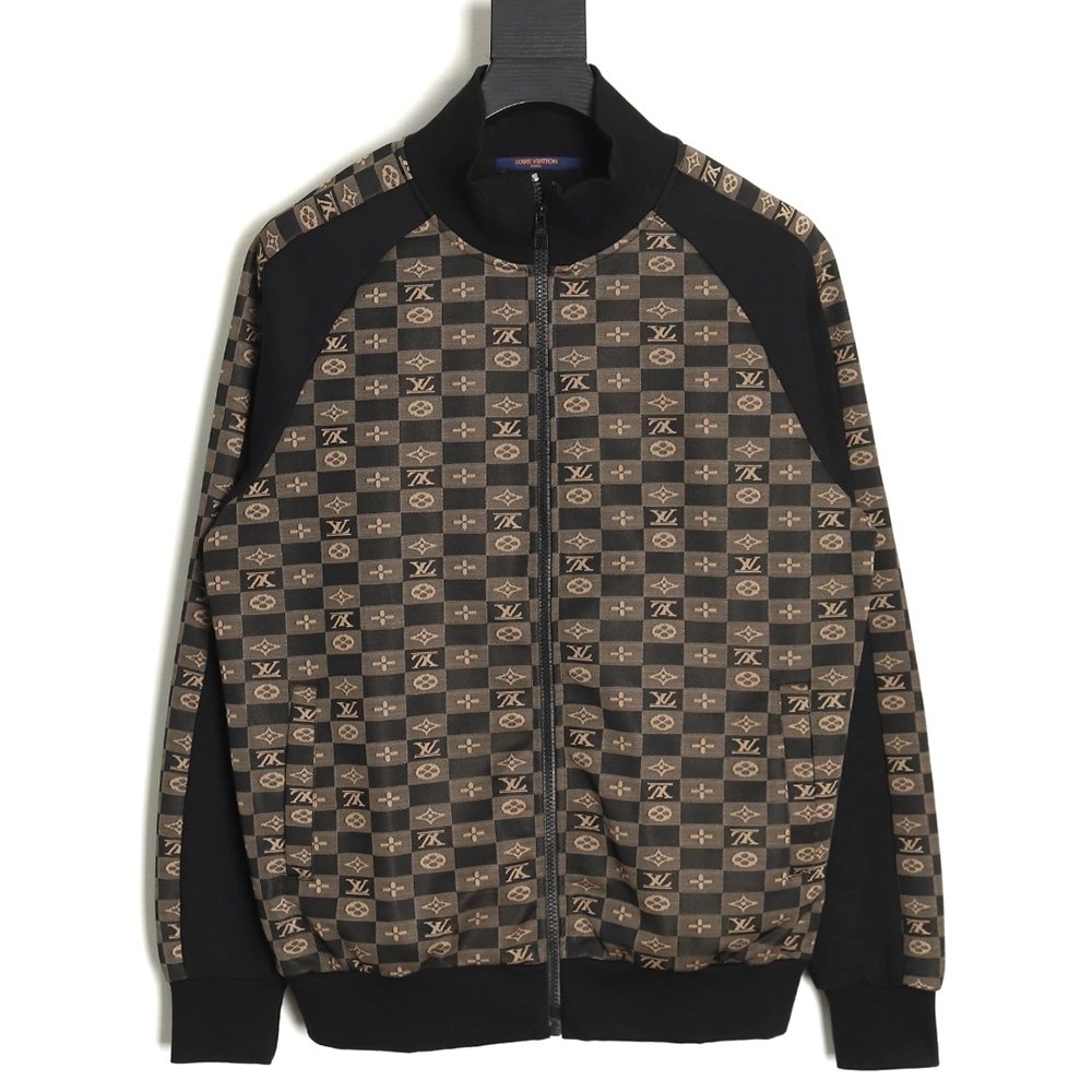 Louis Vuitton checkered jacket SL,Cheap Replica Reps Louis Vuitton