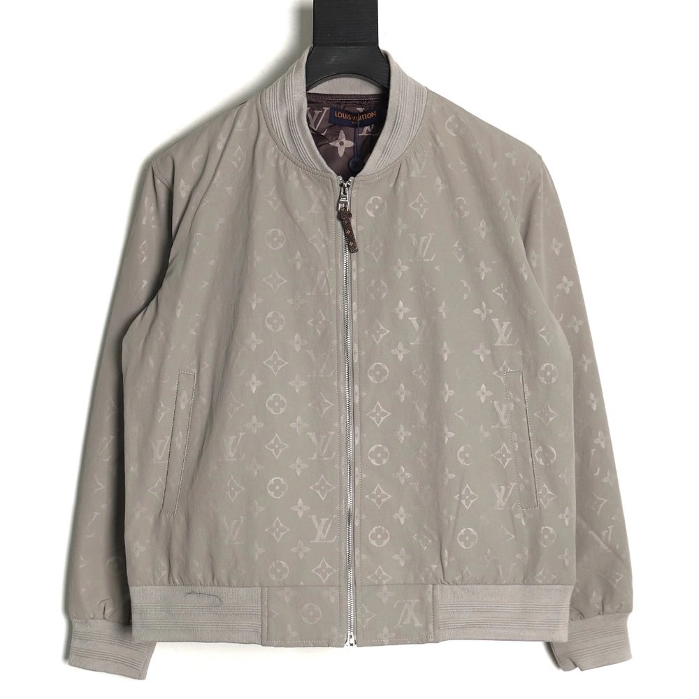 Louis Vuitton all over print bomber jacket coat,Cheap Replica Reps Louis Vuitton