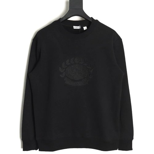 Burberry Oak War Horse Embroidered Crew Neck Sweatshirt,Burberry Sweatshirt,Low Price High quality,legit seller