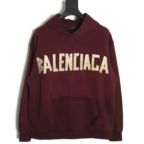 Balenciaga Tape Hoodie,Balenciaga Hoodie,Hoodie,APPAREL