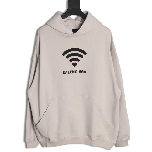 Balenciaga wireless letter print crew neck sweatshirt,Balenciaga Sweatshirt,Low Price High quality,legit seller