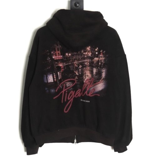 Balenciaga Street View Hooded Jacket,Balenciaga