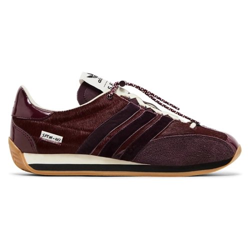 ADIDAS COUNTRY,ADIDAS,Buy Cheap Discount Song for the Mute x Country OG Pony Hair Pack Maroon