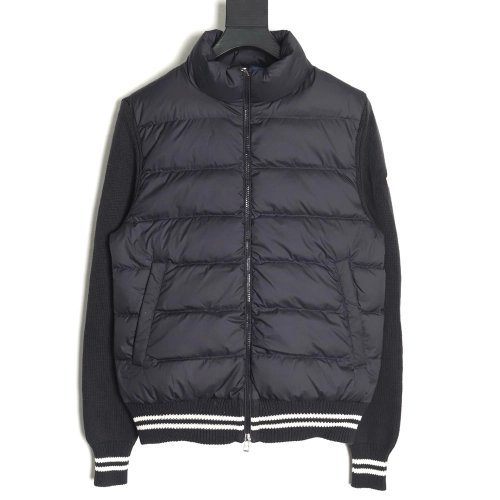 Moncler Jacket,Jacket,Clothing,Buy Cheap Discount Moncler woolen sleeves stand collar thin down jacket