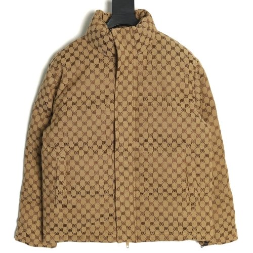 Balenciaga Jacket,Jacket,Clothing,Buy Cheap Discount Balenciaga Gucci joint double B full print down jacket