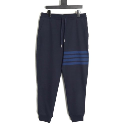 Thom Browne Trousers,CASUAL PANTS,Clothing,Buy Cheap Discount Thom Browne fourbar vertical leg trousers