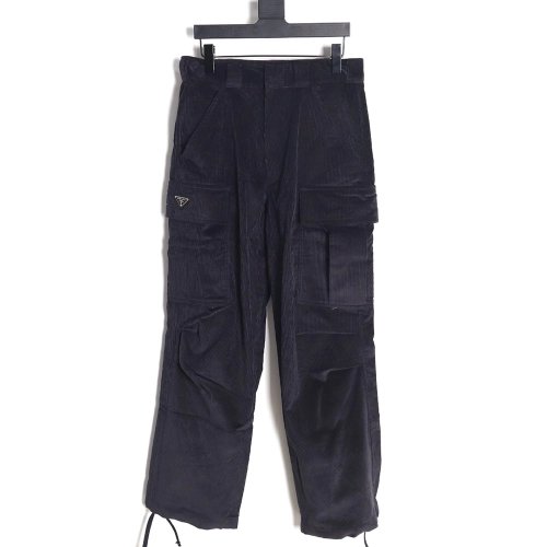 Prada Corduroy Cargo Pants,Prada Sweatpants,CASUAL PANTS,Buy cheap clothing haul France