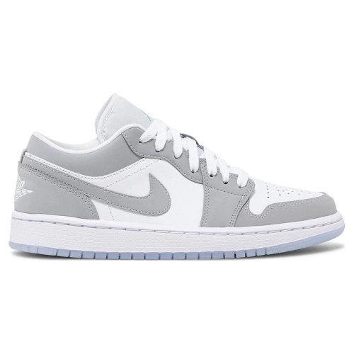 AIR JORDAN 1 LOW WHITE WOLF GREY DC0774 105,AIR JORDAN 1 LOW,Air Jordan