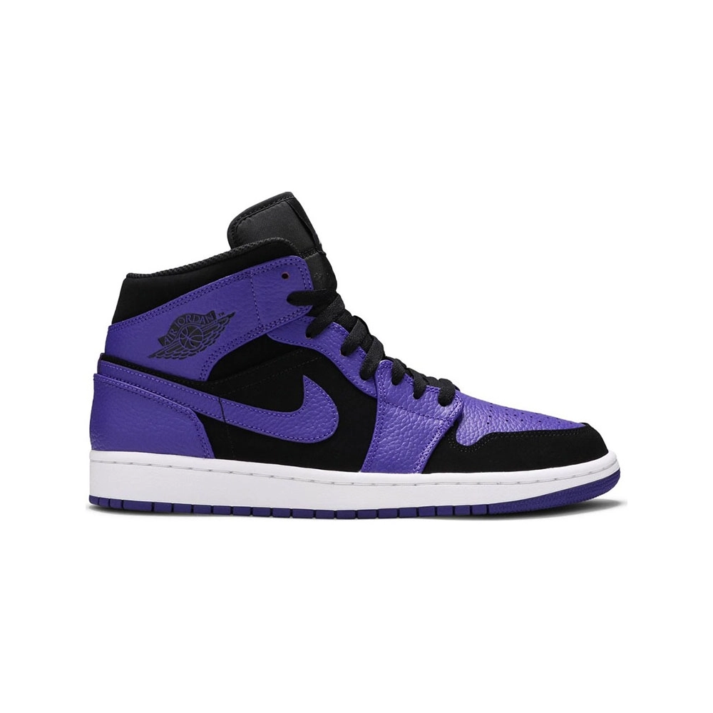 AIR JORDAN 1 RETRO MID GS DARK CONCORD 554725 051,AIR JORDAN 1 MID,Air Jordan