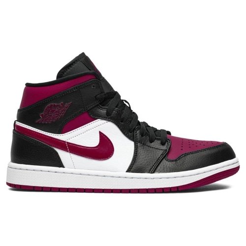 AIR JORDAN 1 MID NOBLE RED 554724 066,AIR JORDAN 1 MID,Air Jordan