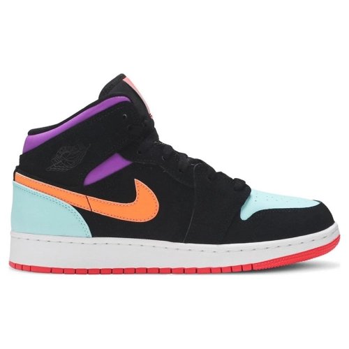 AIR JORDAN 1 MID GS CANDY 554725 083,AIR JORDAN 1 MID,Air Jordan