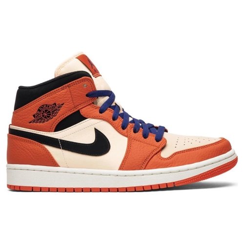 AIR JORDAN 1 RETRO MID SE TEAM ORANGE 852542 800,AIR JORDAN 1 MID,Air Jordan