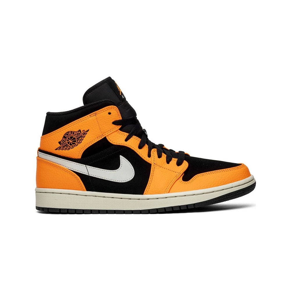 AIR JORDAN 1 MID BLACK CONE 554724 062,AIR JORDAN 1 MID,Air Jordan